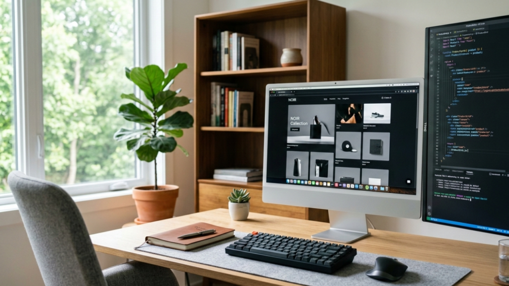 Virtual Sponge Website design